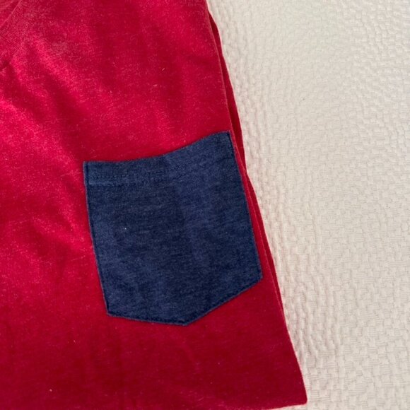 Blue Crown Men’s Short Sleeve Tee Shirt Red SZ M - Picture 4 of 9